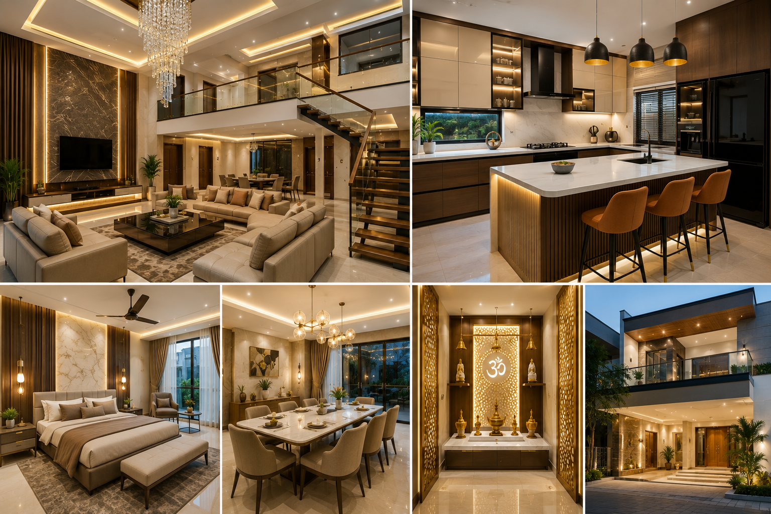 Villa Interior Design in Coimbatore